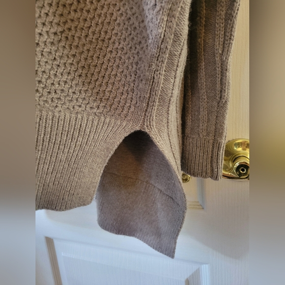 AllSaints Riley Jumper Oversized Wool & Alpaca Blend V-Neck Sweater Size Small - Picture 5 of 10